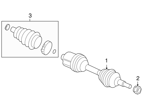 Malibu DRIVE AXLES 2