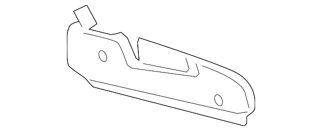 89045456 Деталь OUTER FINISH PNL, RIGHT