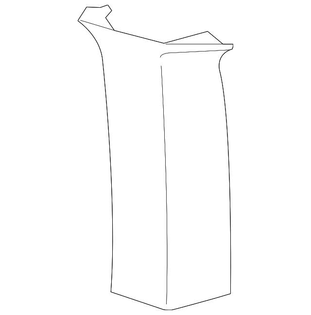 BK3Z-6103598-BA Деталь WINDOW MOLDING, LEFT