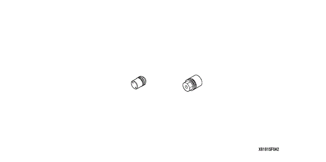 ACCESSORIES/WHEEL LOCK (EXPOSED LUG NUTS) for 2003 Honda ACCORD COUPE #1