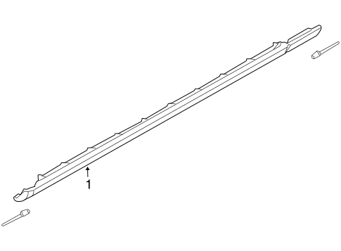 Body/Exterior Trim - Pillars for 2006 Dodge Magnum #1