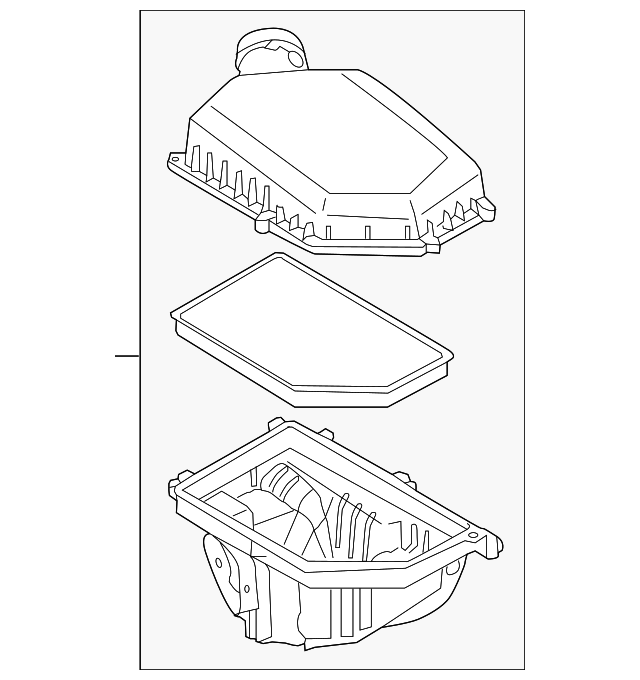31422077 AIR CLEANER ASSY