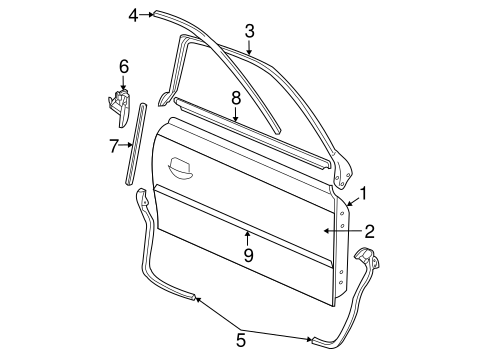 Mustang DOOR & COMPONENTS