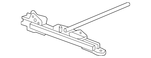 10379749 Деталь SEAT TRACK, RIGHT