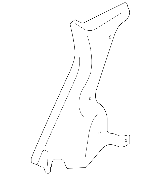 32009658 Деталь LOWER QTR TRIM, RIGHT