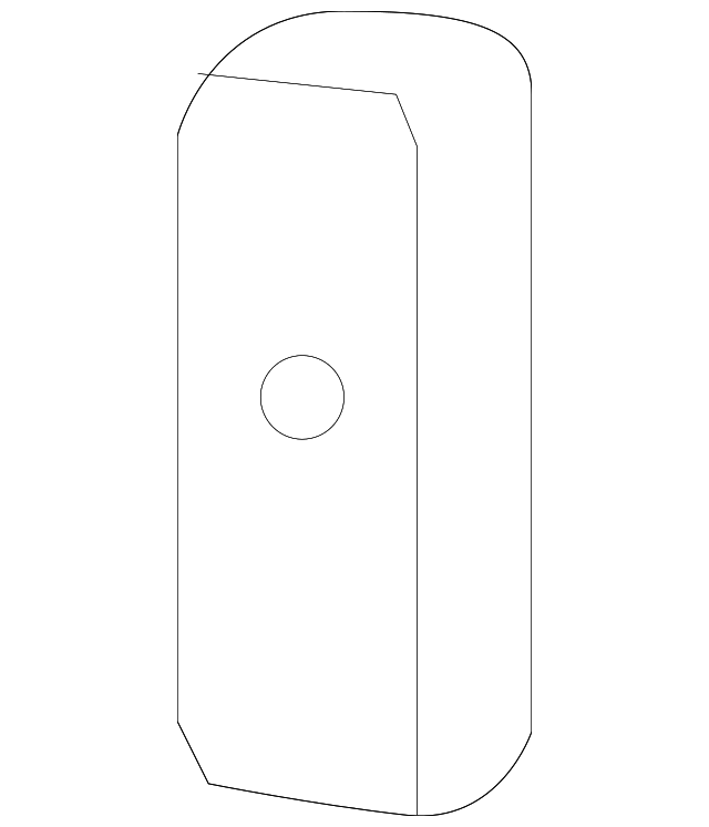 XW1Z-54279D00-AA DOOR CHECK SEAL, LEFT