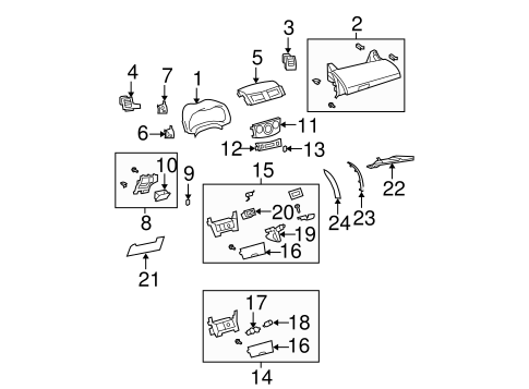 BODY/INSTRUMENT PANEL COMPONENTS for 2012 Toyota Corolla #2