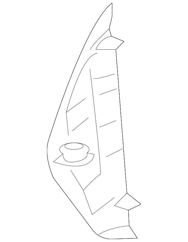 39829165 Деталь END COVER, LEFT