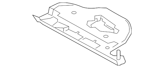 31442834 Деталь FILLER PANEL, RIGHT