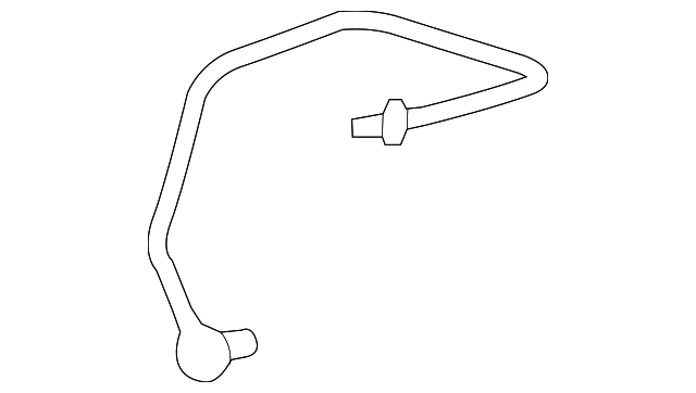 C2Z20397 UPR HOSE & TUBE
