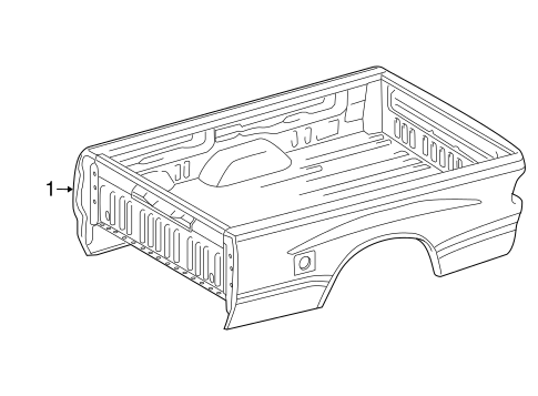 Box Assembly for 2009 Toyota Tundra #1
