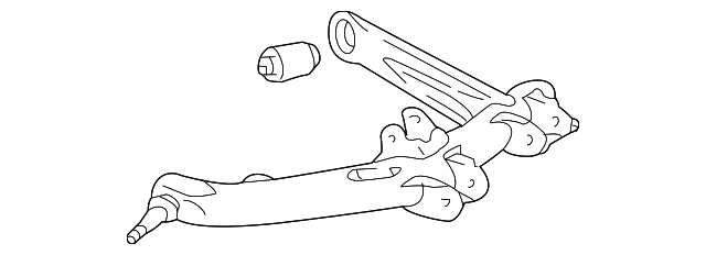 19184442 Деталь LOWER CNTRL ARM, RIGHT
