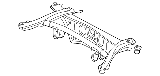 19205406 Деталь SUSP CROSSMEMBER