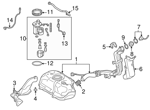 ELECTRICAL/SENDERS for 2015 Toyota Prius C #1