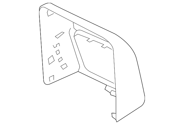 T2H2883AAM Деталь REAR PANEL