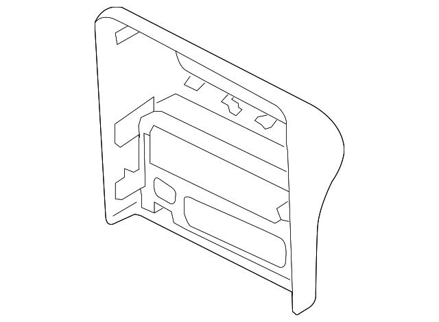 T2H3376AAM Деталь REAR PANEL