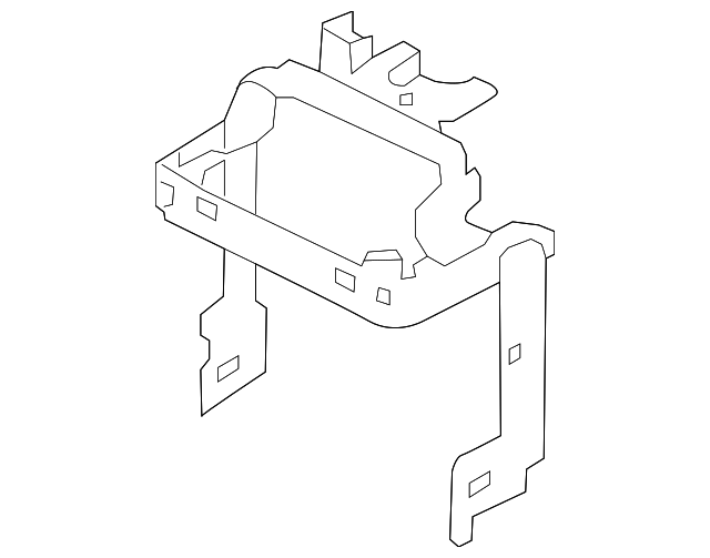 T2H9267 Деталь AIR OUTLET MOUNT BRACKET
