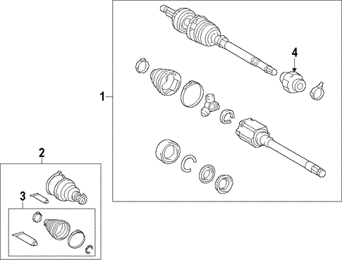 Axle Shafts & Joints for 2016 Toyota Highlander #0