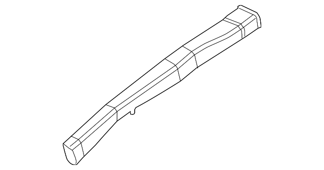 958-573-801-00 CENTER DUCT, LEFT