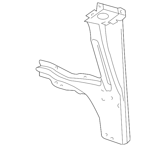 LR011565 Деталь SIDE SUPPORT, RIGHT