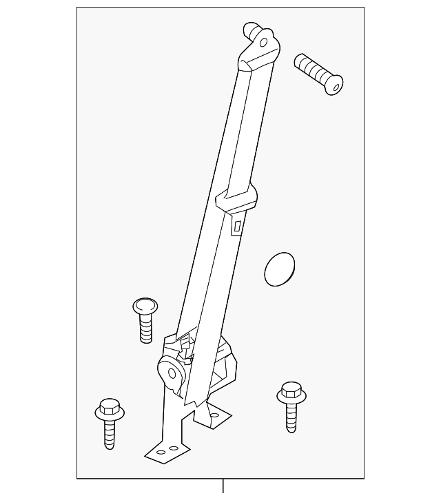 DE9Z-74611B68-CA SEAT BELT ASSY, RIGHT