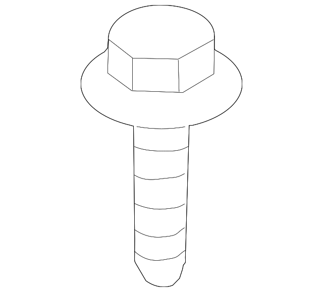 -W505285-S424 SEAT BELT ASSY BOLT, RIGHT