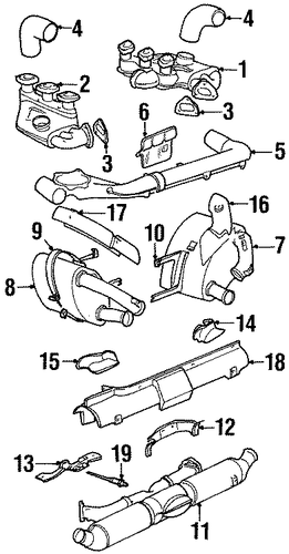 911 EXHAUST COMPONENTS