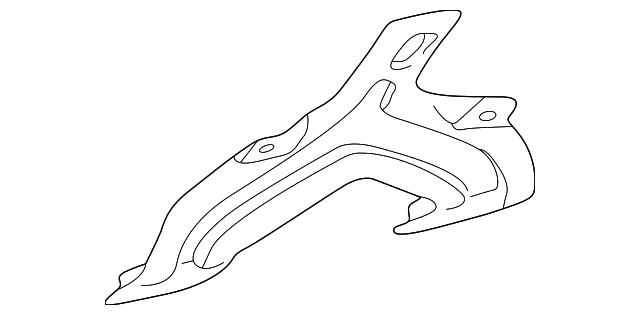 BTR4884 Деталь BLOWER ASSY SUPPORT BRACKET