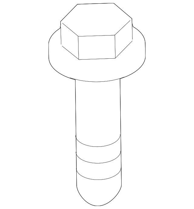 -W500634-S309 Деталь STABILIZER BAR BOLT, LEFT