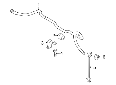 Transit Connect STABILIZER BAR & COMPONENTS