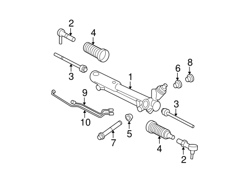 Mountaineer STEERING GEAR & LINKAGE 2