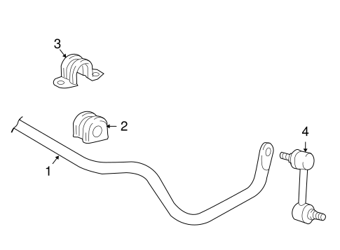 REAR SUSPENSION/STABILIZER BAR & COMPONENTS for 2009 Toyota Matrix #3