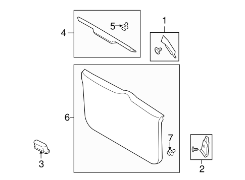 Interior Trim for 2015 Scion xB #0