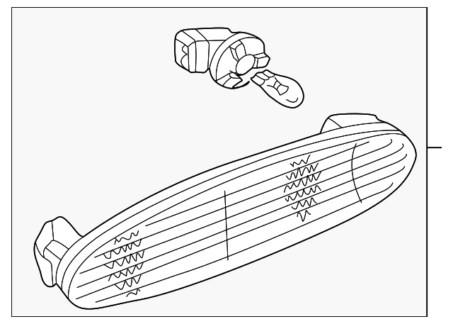 LNC5032AB Деталь MARKER LAMP ASSY, RIGHT