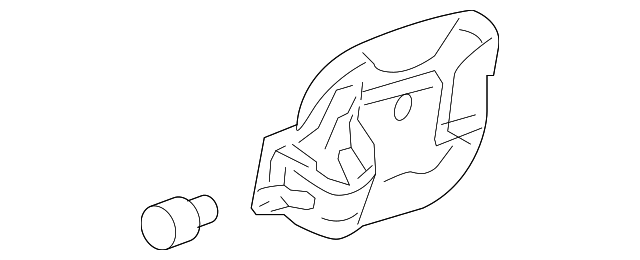 21993909 Деталь FUEL DOOR