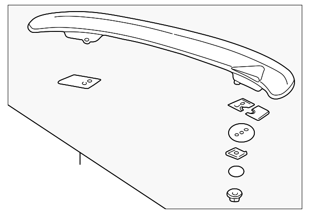 400109013 Деталь SPOILER ASSY