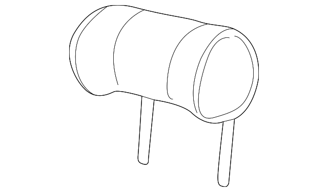 GNA5150GASDZ Деталь HEADREST, RIGHT