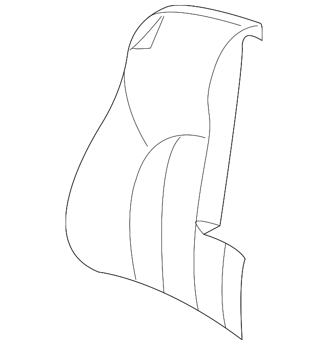 GNC4314DCNED Деталь SEAT COVER, LEFT