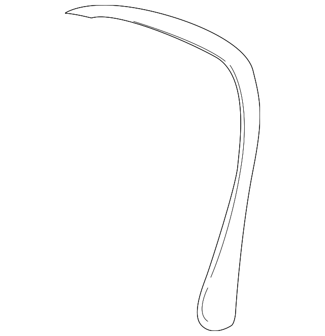 GNC4604CAAGD Деталь TRIM MOLDING, RIGHT