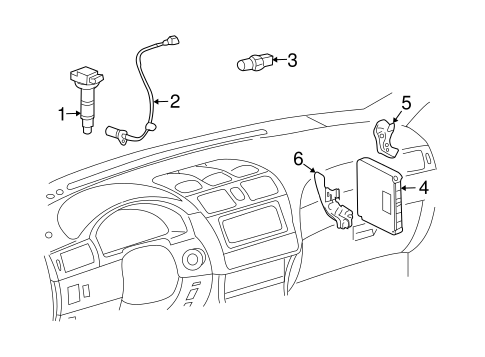 ELECTRICAL/IGNITION SYSTEM for 2005 Toyota Solara #1