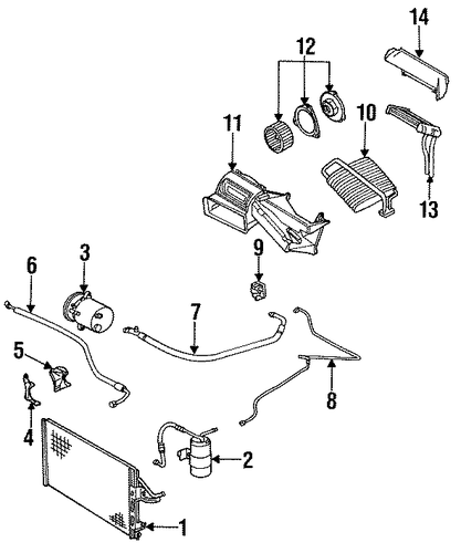SW1 BLOWER MOTOR & FAN