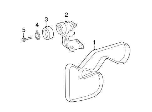COOLING SYSTEM/BELTS & PULLEYS for 2013 Toyota Venza #1