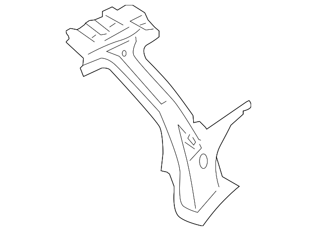 8625853 Деталь PILLAR REINF, RIGHT
