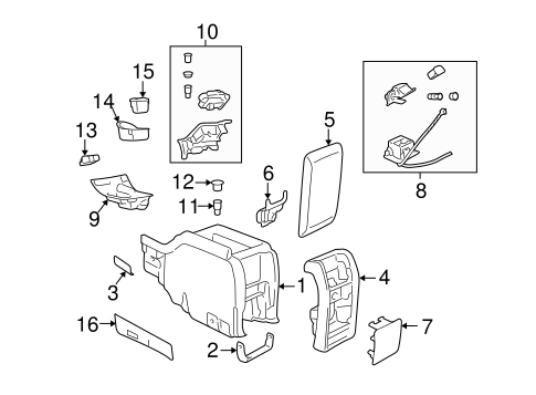 Aviator FLOOR CONSOLE