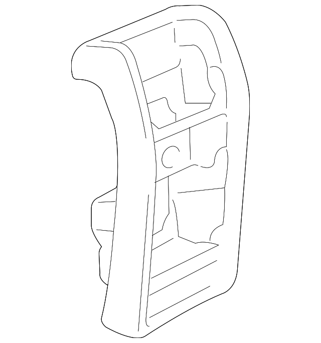 4C5Z78045E24AAB Деталь REAR PANEL