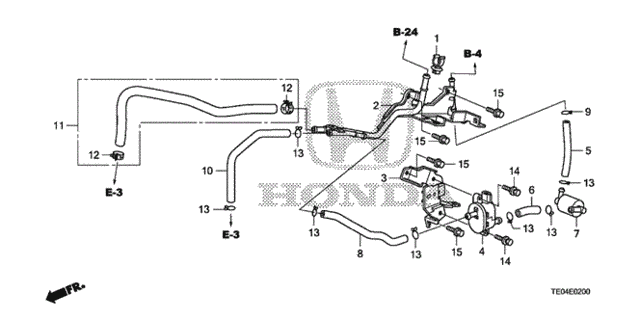 Install Pipe (L4) for 2008 Honda Accord #0