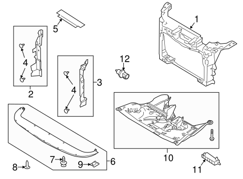 Flex RADIATOR SUPPORT