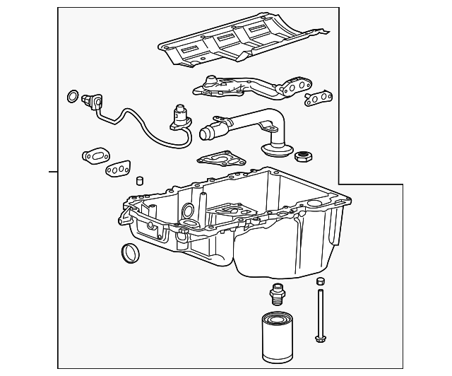 12629010 OIL PAN