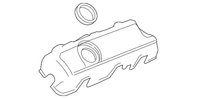 12634654 UPPER INSULATOR, LEFT