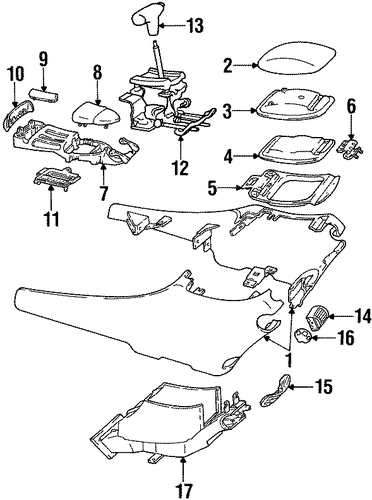 Bonneville CENTER CONSOLE